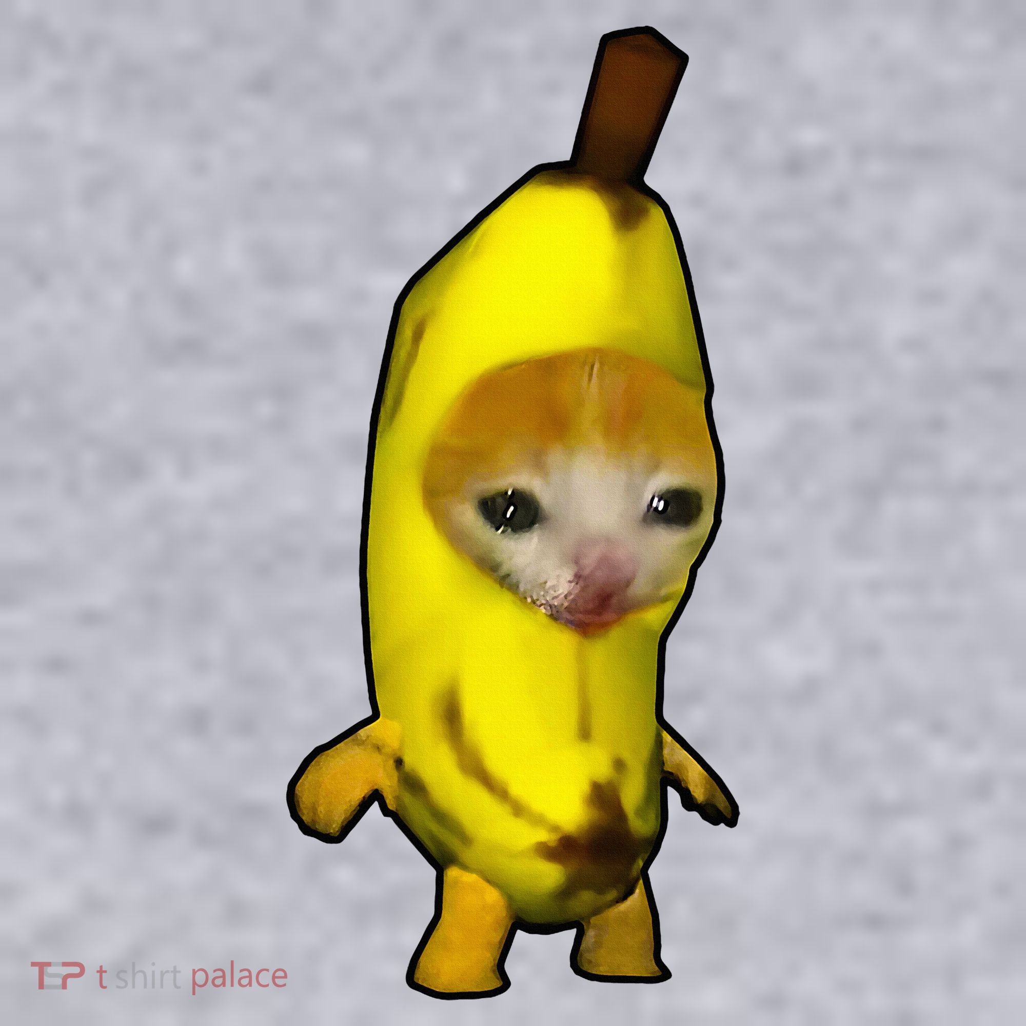 Cute Banana Cat Happy Bananacat Meme Kitty Women's Sweatshirt