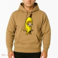 Cute Banana Cat Happy Bananacat Meme Kitty Hoodie thumb 2