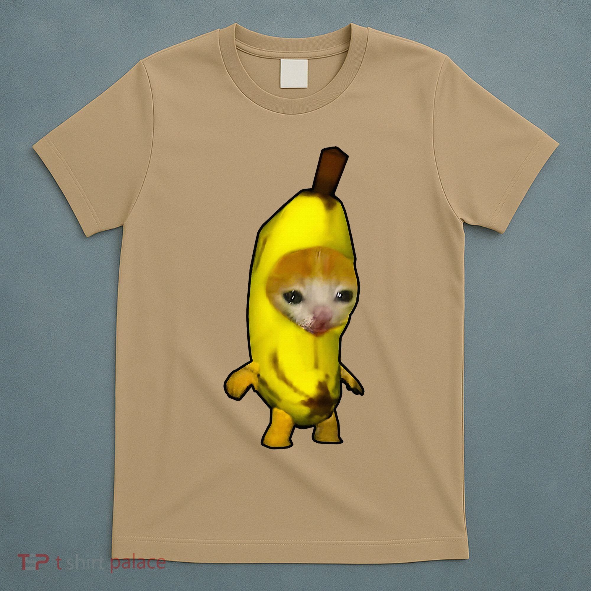 Cute Banana Cat Happy Bananacat Meme Kitty T-Shirt