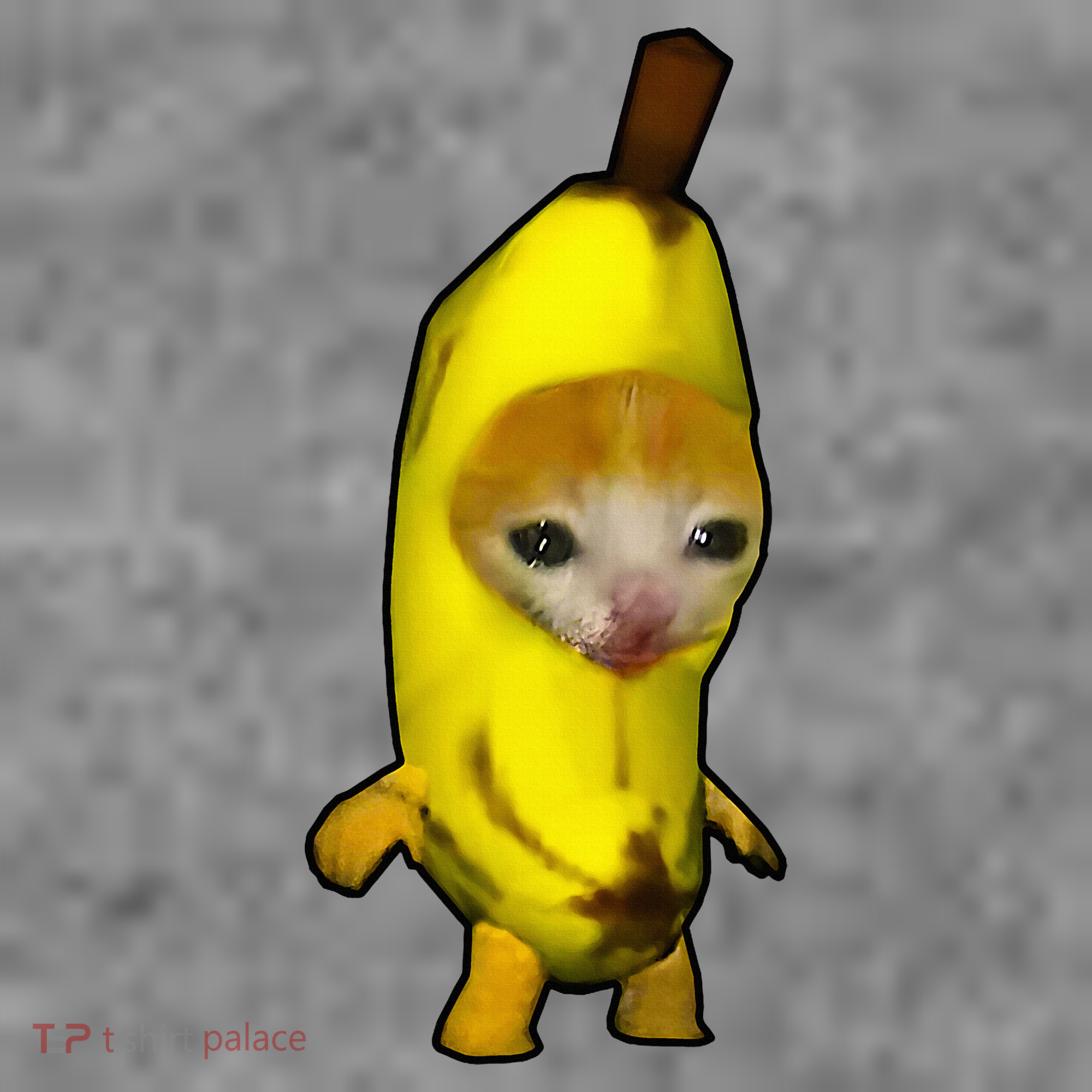 Cute Banana Cat Happy Bananacat Meme Kitty Toddler Hoodie