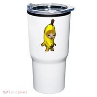 Cute Banana Cat Happy Bananacat Meme Kitty Tumbler thumb 0