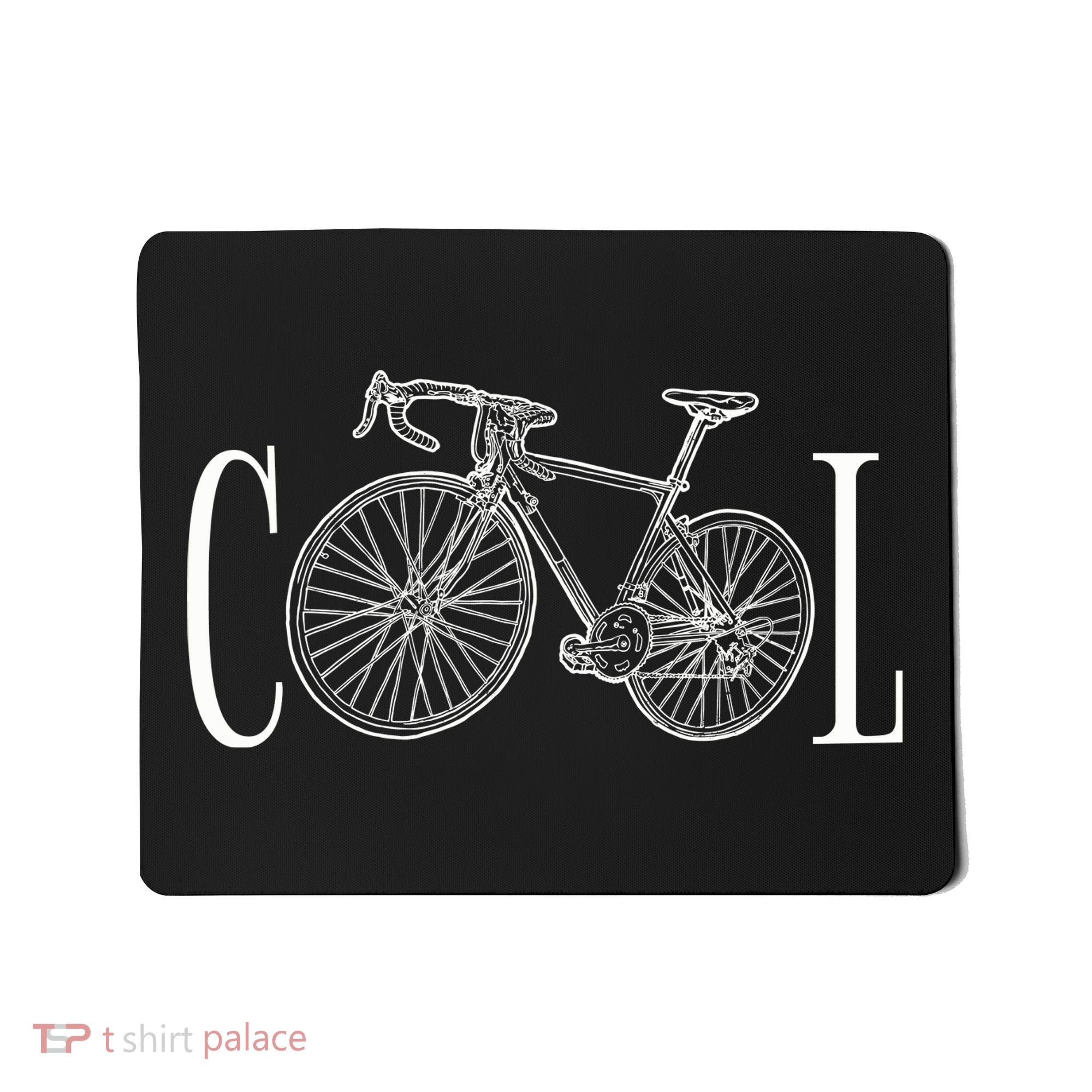 Cool Bicycle Cyclist Gift Mousepad
