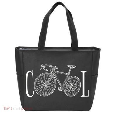 Cool Bicycle Cyclist Gift Tote Bag