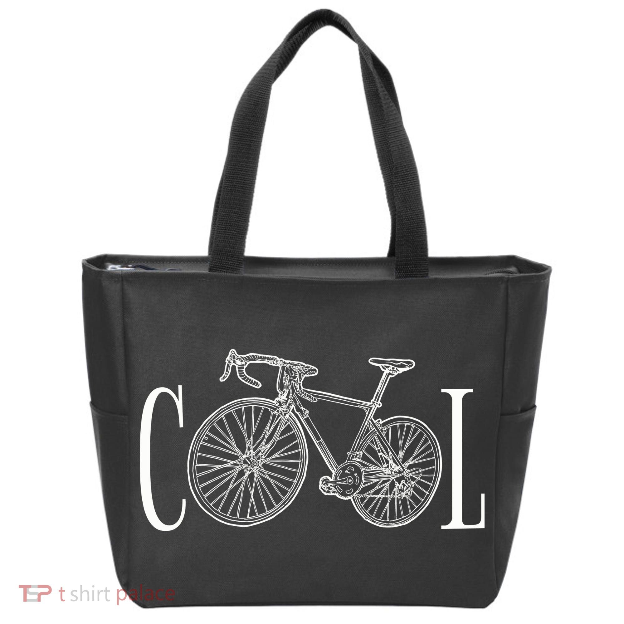 Cool Bicycle Cyclist Gift Tote Bag