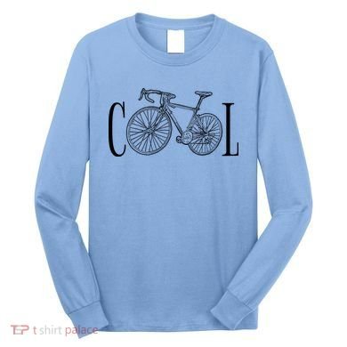 Cool Bicycle Cyclist Gift Long Sleeve Shirt