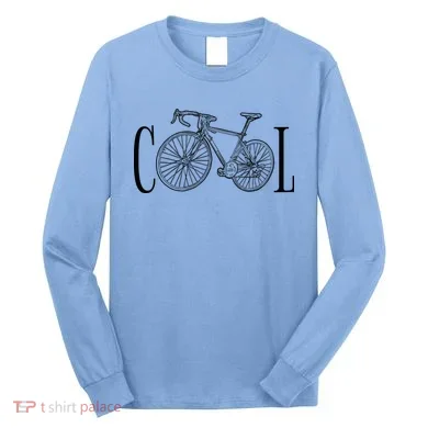 Cool Bicycle Cyclist Gift Long Sleeve Shirt