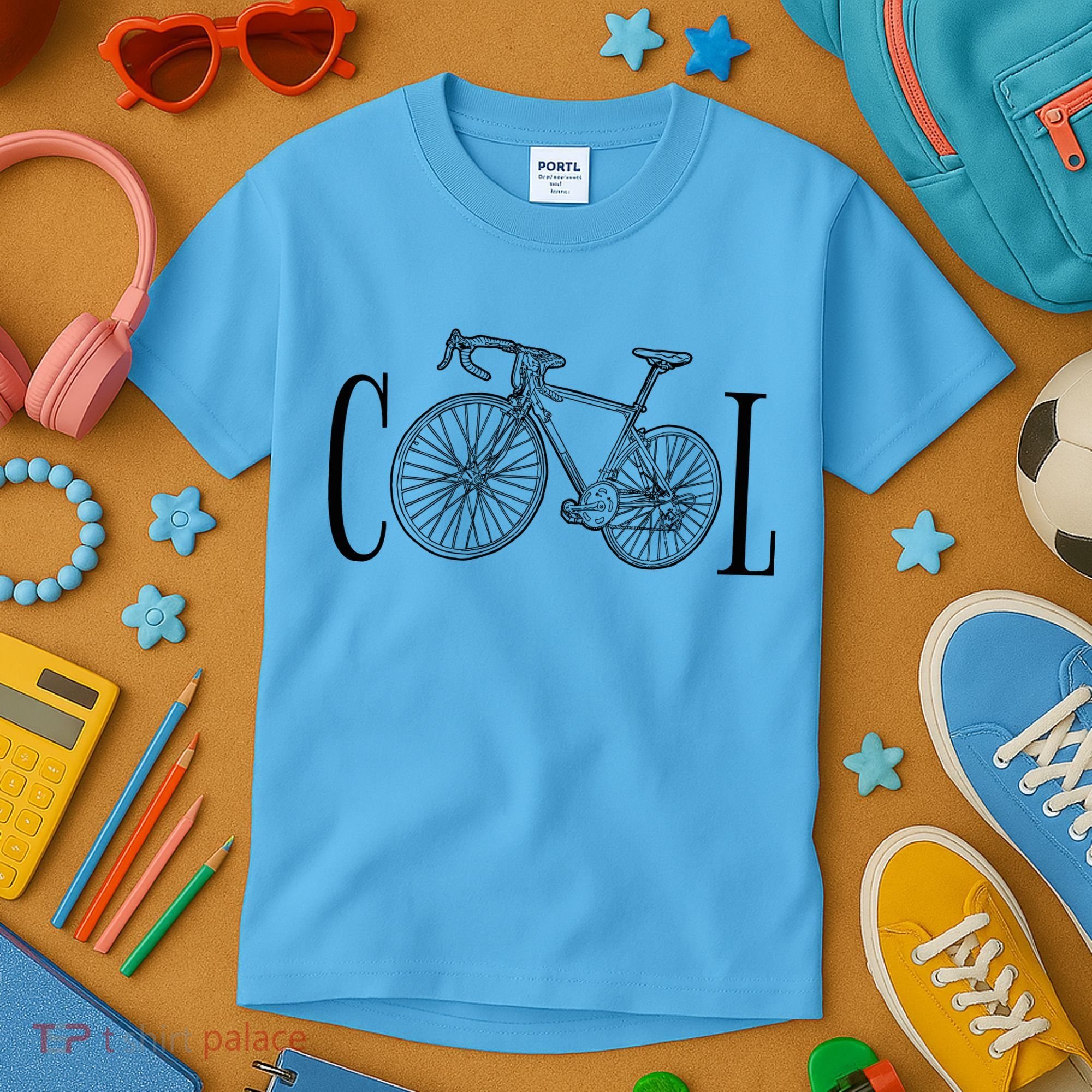 Cool Bicycle Cyclist Gift Kids T-Shirt