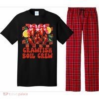 Crawfish Boil Crew Coquette Crawfish Season Cajun Seafood Pajama Set thumb 0
