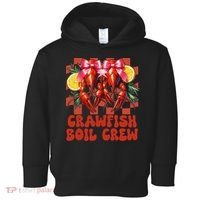 Crawfish Boil Crew Coquette Crawfish Season Cajun Seafood Toddler Hoodie thumb 0