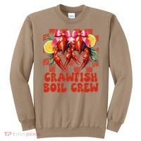 Crawfish Boil Crew Coquette Crawfish Season Cajun Seafood Sweatshirt thumb 0