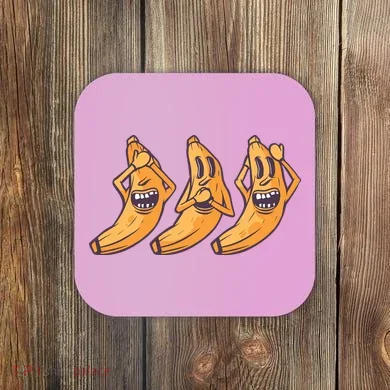 Crazy Bananas Coaster