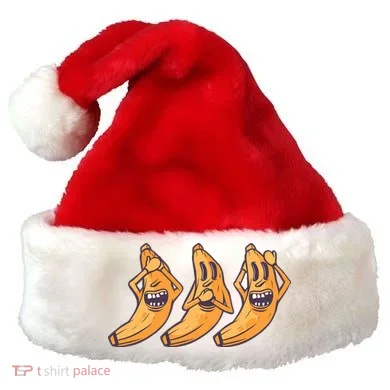 Crazy Bananas Santa Hat