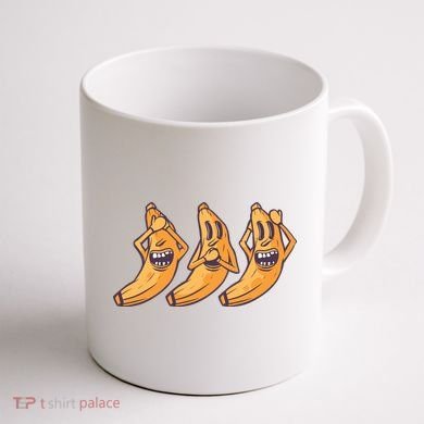 Crazy Bananas Coffee Mug back