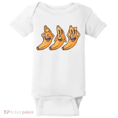 Crazy Bananas Baby Bodysuit