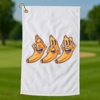 Crazy Bananas Golf Towel thumb 1