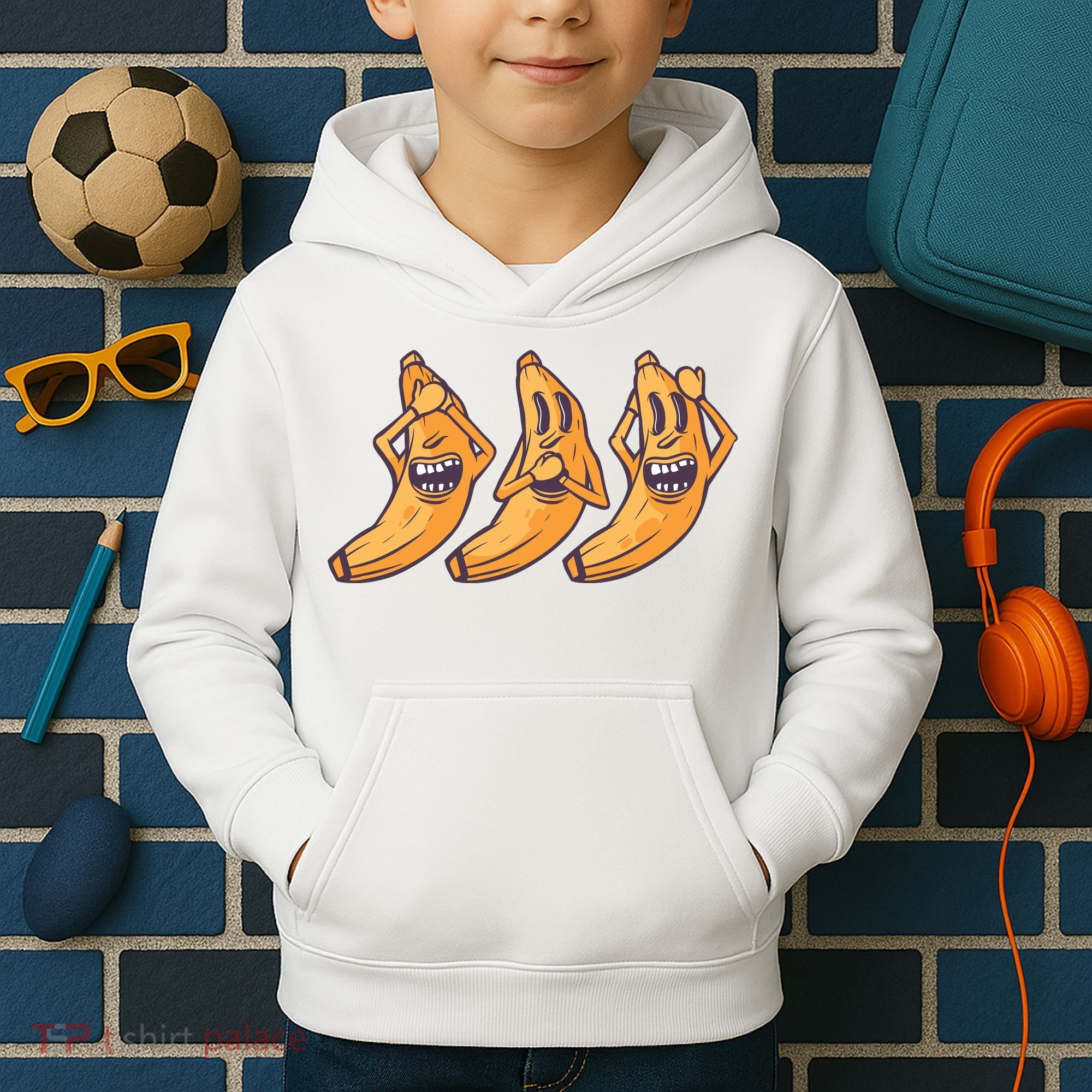 Crazy Bananas Kids Hoodie