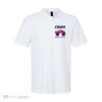 Crush Breast Cancer Awareness Monster Truck Polo thumb 0