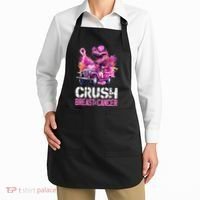 Crush Breast Cancer TRex Dinosaur Apron thumb 2