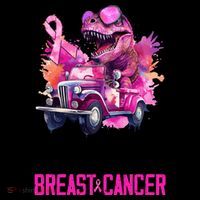 Crush Breast Cancer TRex Dinosaur Coffee Mug thumb 5