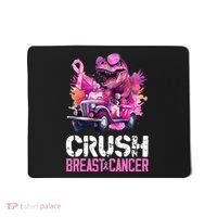 Crush Breast Cancer TRex Dinosaur Mousepad thumb 0