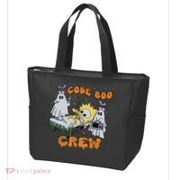 Code Boo Crew Funny Ghost Nurse Halloween Tote Bag thumb 3