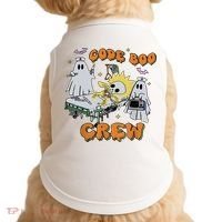 Code Boo Crew Funny Ghost Nurse Halloween Doggie Tank thumb 0