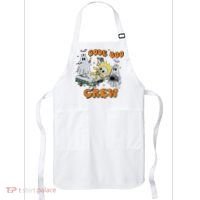 Code Boo Crew Funny Ghost Nurse Halloween Apron thumb 0