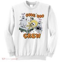 Code Boo Crew Funny Ghost Nurse Halloween Sweatshirt thumb 0