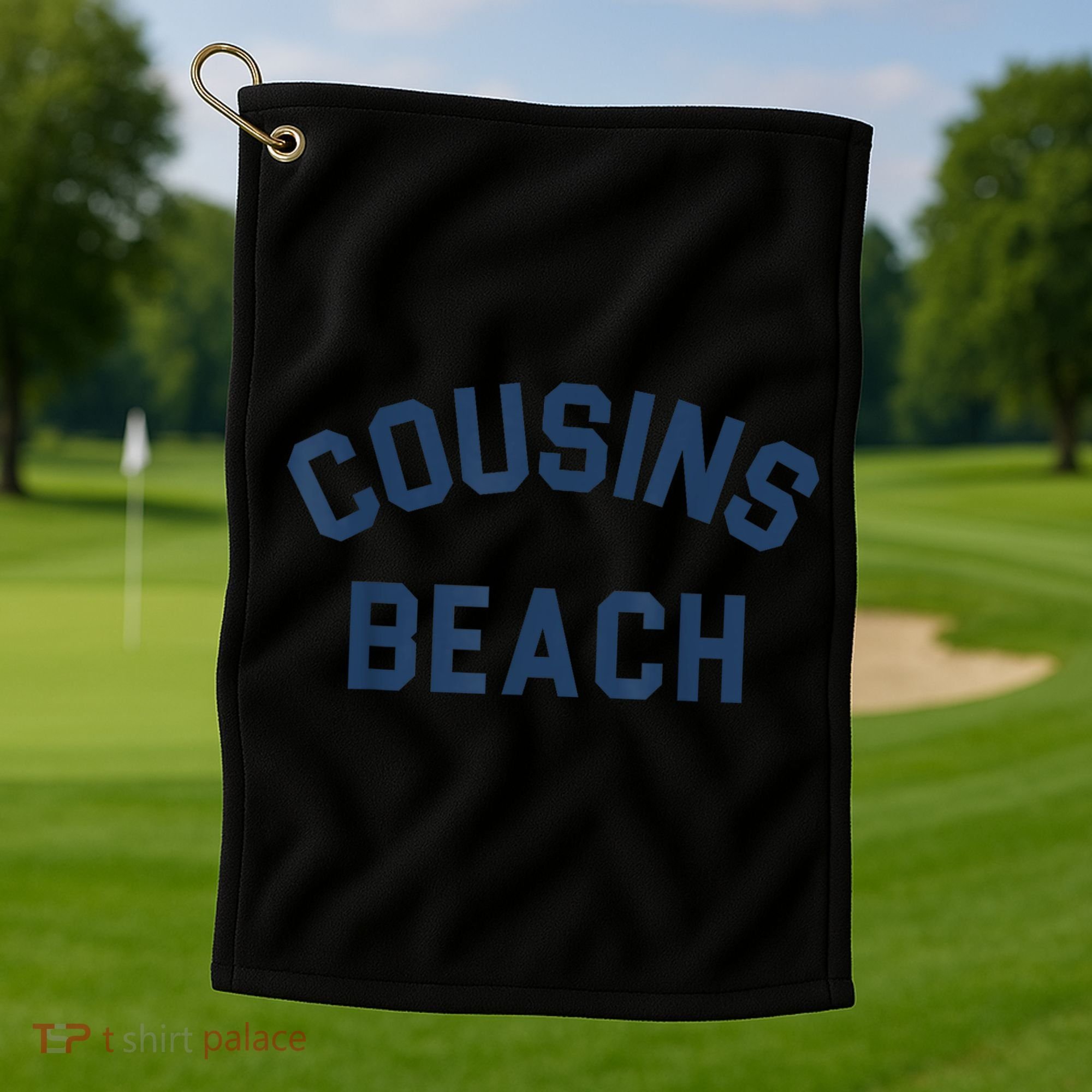 Cousins Beach Golf Towel