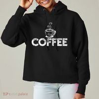 Coffee Barista Ladies Heavyweight Boxy Pullover Hoodie thumb 0