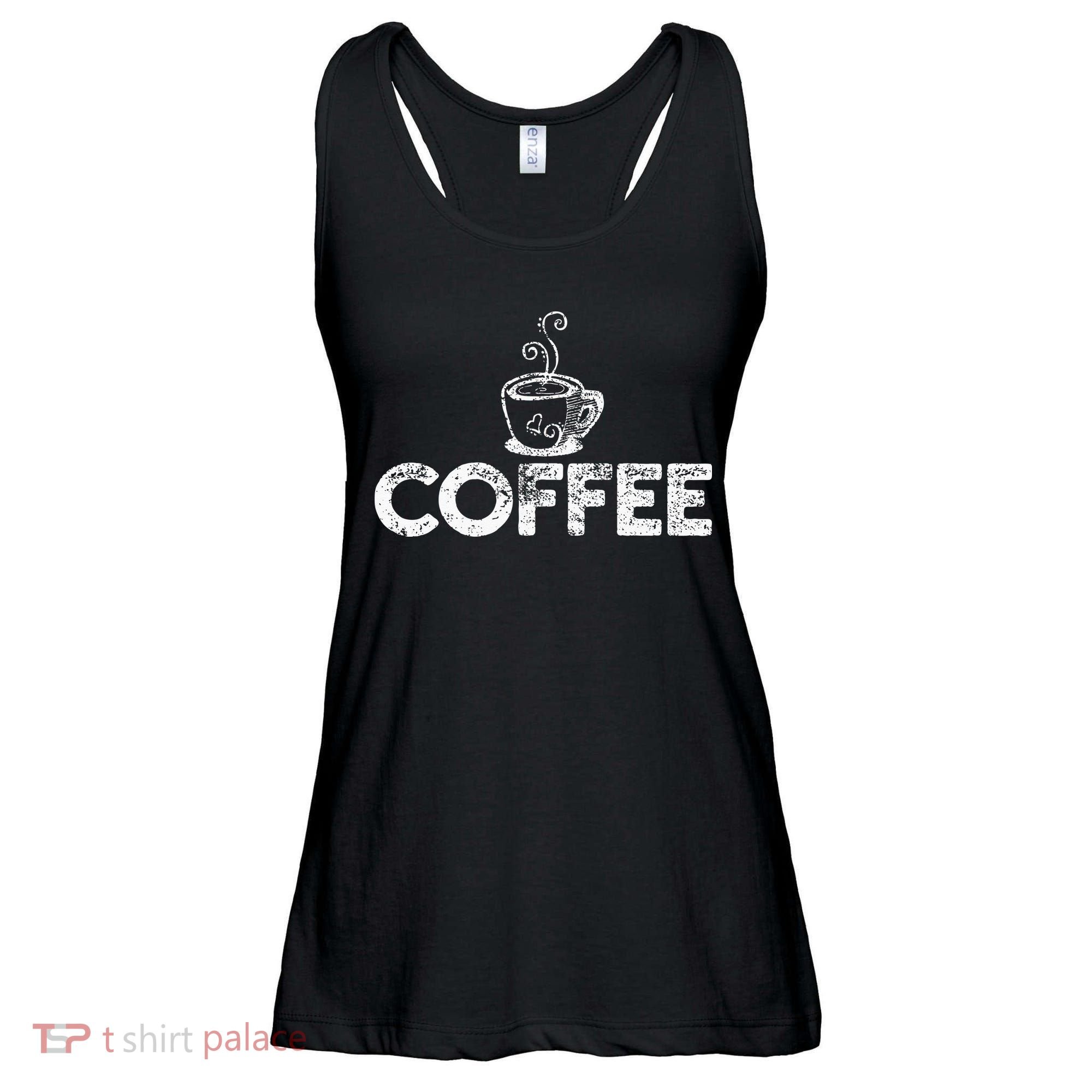 Coffee Barista Ladies Essential Flowy Tank