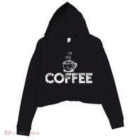 Coffee Barista Crop Fleece Hoodie thumb 0