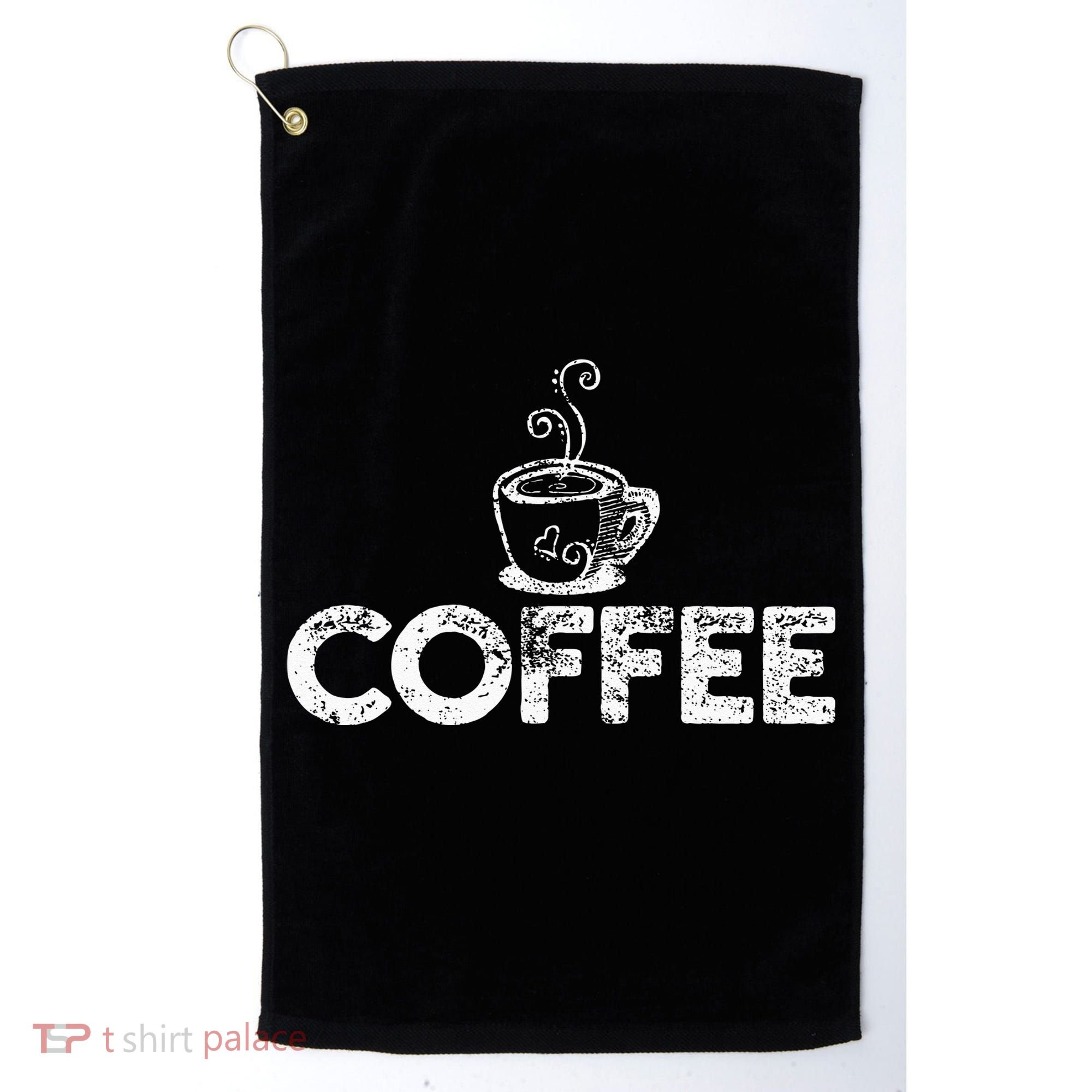 Coffee Barista Golf Towel