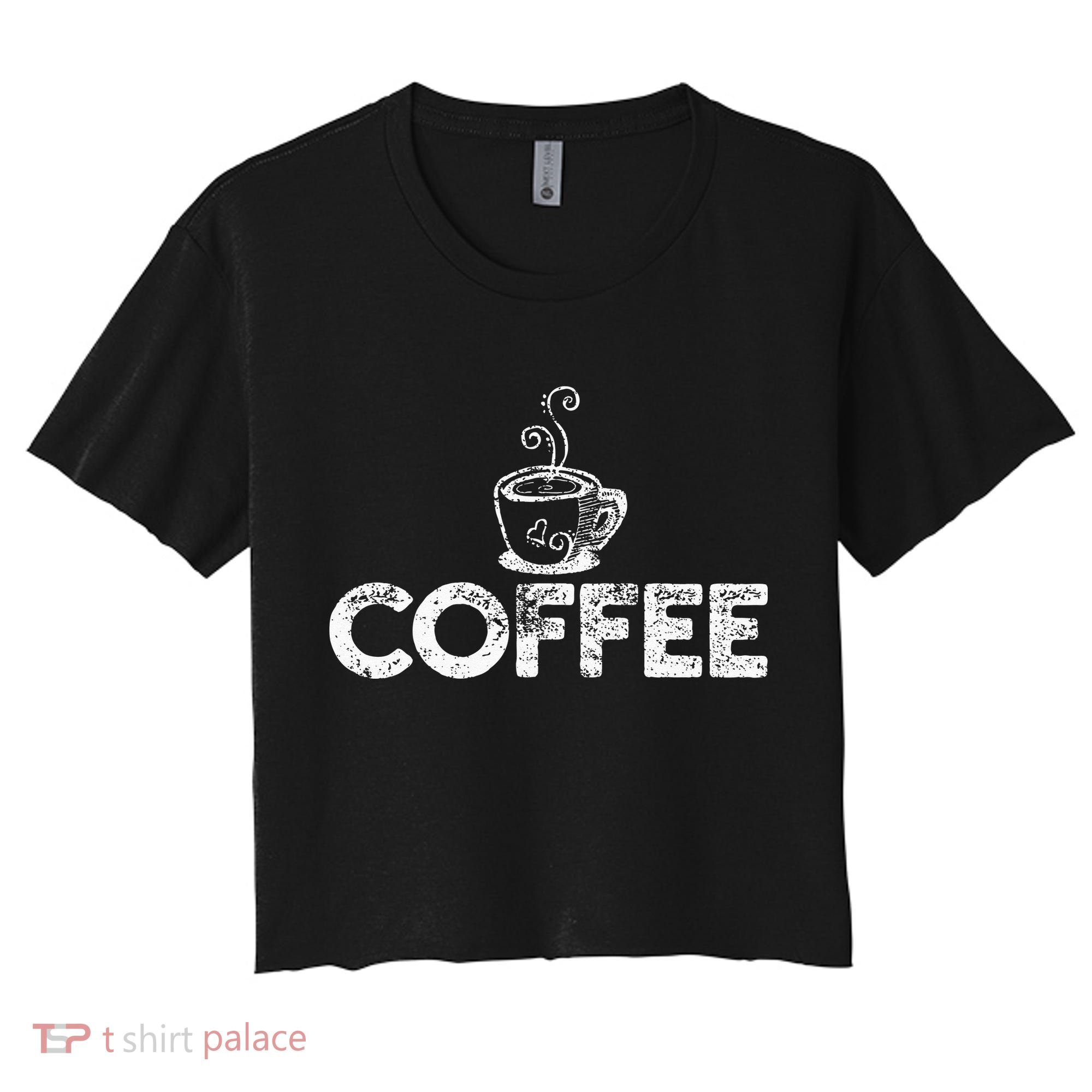 Coffee Barista Women's Crop Top Tee