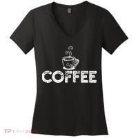 Coffee Barista Women's V-Neck T-Shirt thumb 0