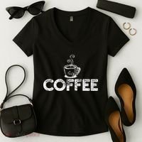 Coffee Barista Women's V-Neck T-Shirt thumb 2