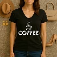 Coffee Barista Women's V-Neck T-Shirt thumb 3