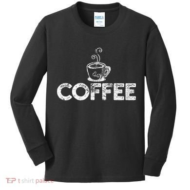 Coffee Barista Kids Long Sleeve Shirt
