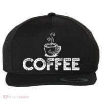 Coffee Barista Wool Snapback Cap thumb 0