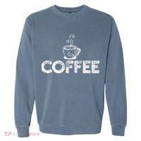 Coffee Barista Garment-Dyed Sweatshirt thumb 0