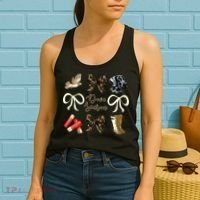 Camo Bow Coquette Dove Season Hunting Dove Hunter Hunt Girl Women's Tank Top thumb 2