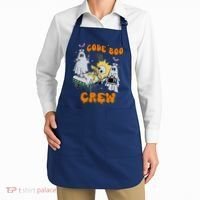 Code Boo Crew Funny Ghost Nurse Halloween Costume Apron thumb 2