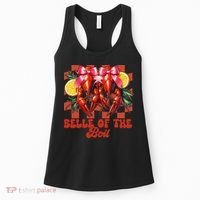 Crawfish Boil Coquette Bow Belle Of The Boil Cajun Seafood Women's Tank Top thumb 0