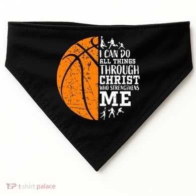 Christian Basketball USA-Made Doggie Bandana
