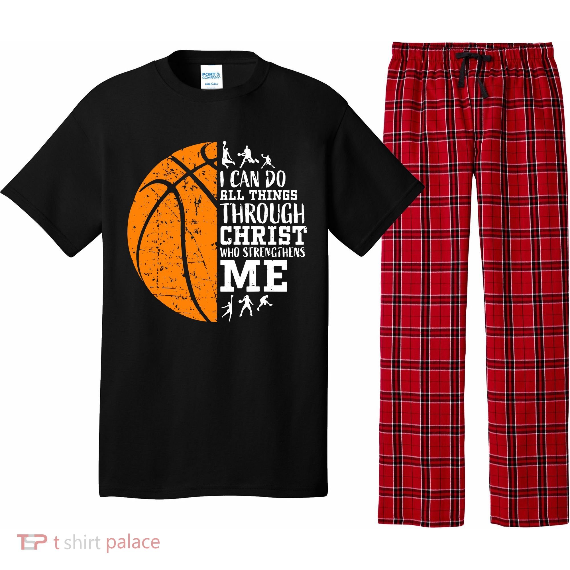 Christian Basketball Pajama Set