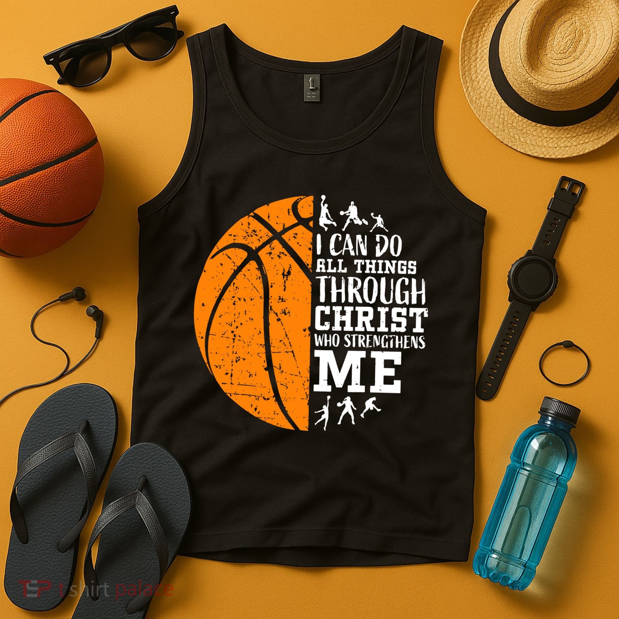 Christian Basketball Tank Top