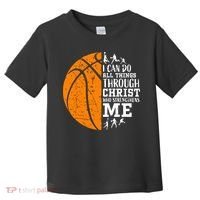 Christian Basketball Toddler T-Shirt thumb 0