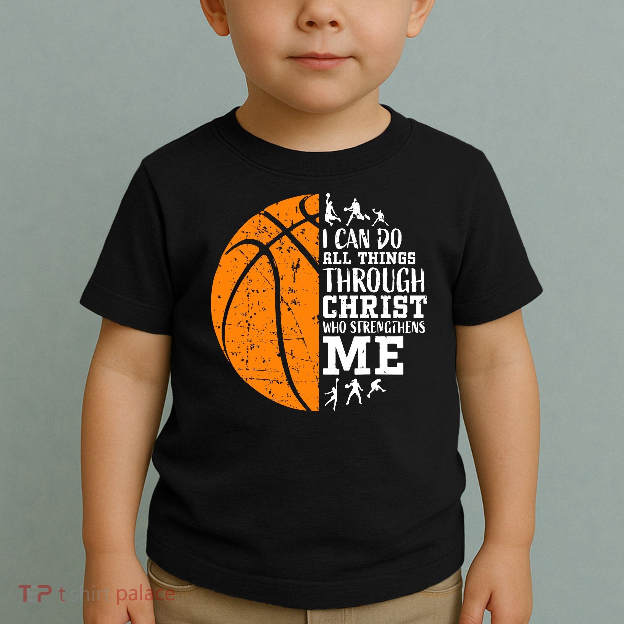 Christian Basketball Toddler T-Shirt