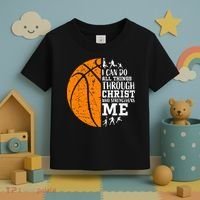 Christian Basketball Toddler T-Shirt thumb 3