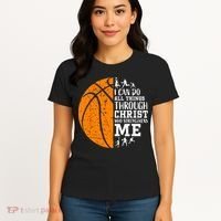 Christian Basketball Women's T-Shirt thumb 4